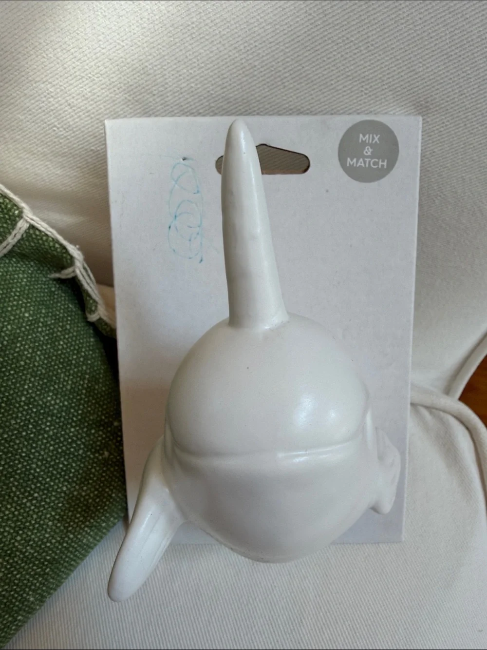 Narwhal wall decor hook. NWT